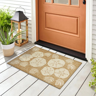 Shell Toss Natural Rug 24x36
