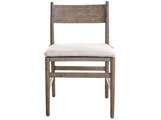 Set of 2   Boulder Wood Back Side Chair
