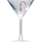4 oz. Martini Glass with Hand-Blown Holiday Figure V