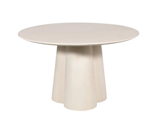 Clover Dining Table   48"   KD   Whitewash
