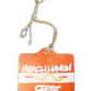 Beach Badge Ornament With Zip