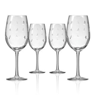 Sailing 12oz White Wine Glass | Set of 4   Online Only
