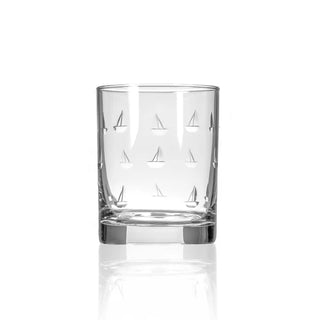 Sailing 13oz Double Old Fashioned Whiskey Glass | Set of 4   Online Only
