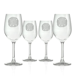Sand Dollar 12oz White Wine Glass | Set of 4   Online Only
