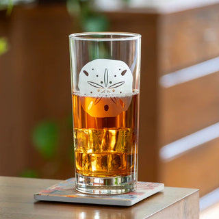 Sand Dollar 15oz Cooler Highball Cocktail Glass | Set of 4   Online Only
