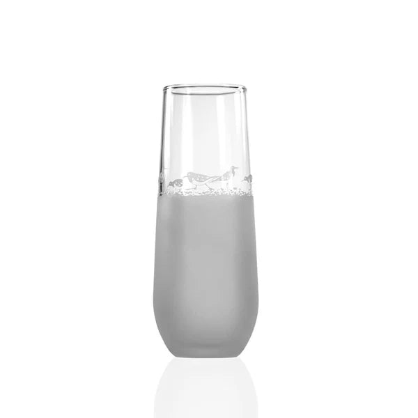 Rolf Glass Sandpiper Stemless Champagne Flute - Thumbnail 4