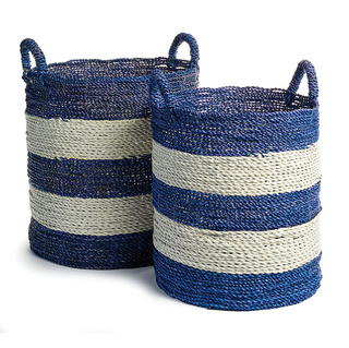 Barclay Butera Totes   Adore Utility Baskets   Set of 2
