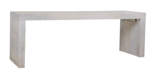 51" Mango Bench, White Sand