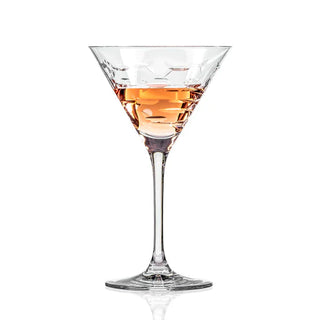 School of Fish 10oz Martini Cocktail Glass | Set of 4   Online Only
