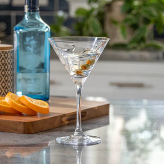 School of Fish 10oz Martini Cocktail Glass | Set of 4   Online Only
