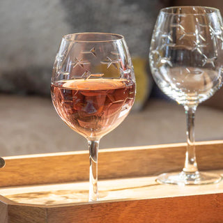 School of Fish 18oz Balloon Red Wine Glass | Set of 4   Online Only
