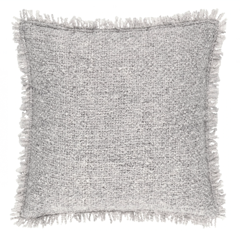 Boucle Grey Indoor/Outdoor Pillow