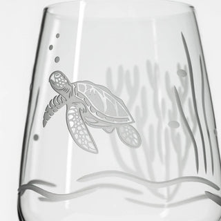 Sea Turtle 19.5oz All Purpose Wine Glass | Set of 4
