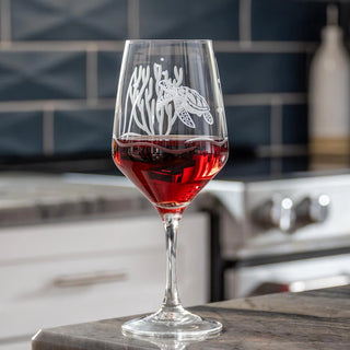 Sea Turtle 19.5oz All Purpose Wine Glass | Set of 4
