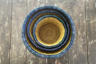 Blue Nesting Canister Set
