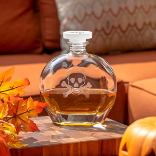 Skull and Crossbones Whiskey Decanter
