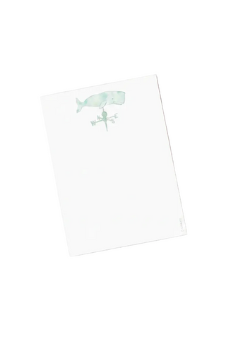 Whale Weathervane Notepad
