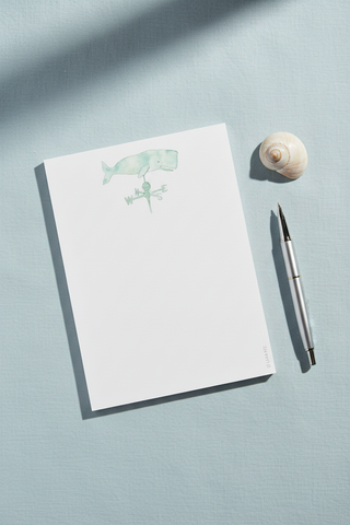 Whale Weathervane Notepad
