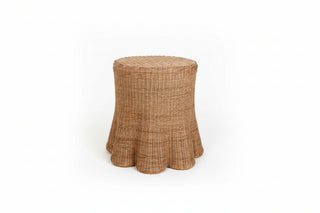 Outdoor Scallop Side Table

