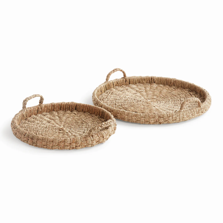 Sawyer Round Tray with Handles - Large