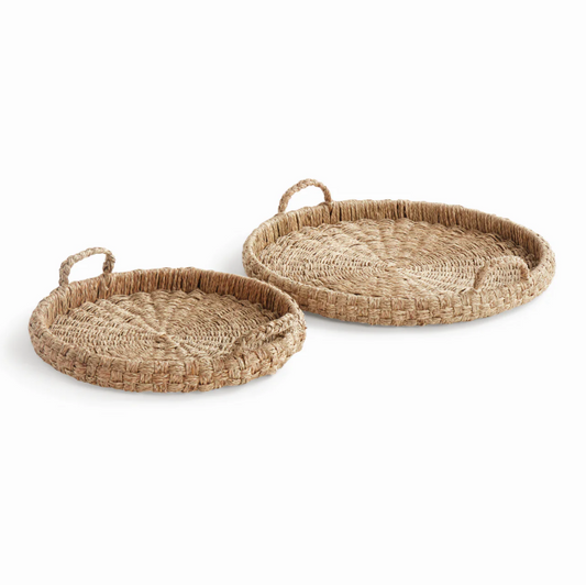 Sawyer Round Tray with Handles - Large