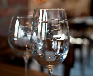 School of Fish 18oz All Purpose Wine Glass | Set of 4   Online Only
