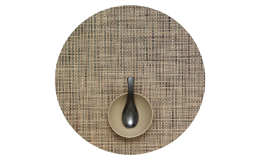 Basketweave Tablemat - Round 15" - Online Only