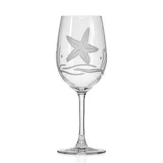 Starfish 12oz White Wine Glass | Set of 4   Online Only
