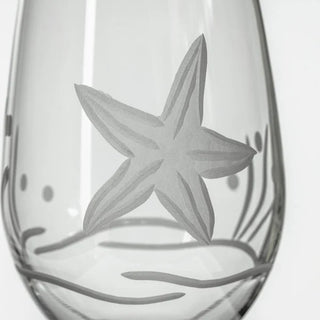 Starfish 12oz White Wine Glass | Set of 4   Online Only

