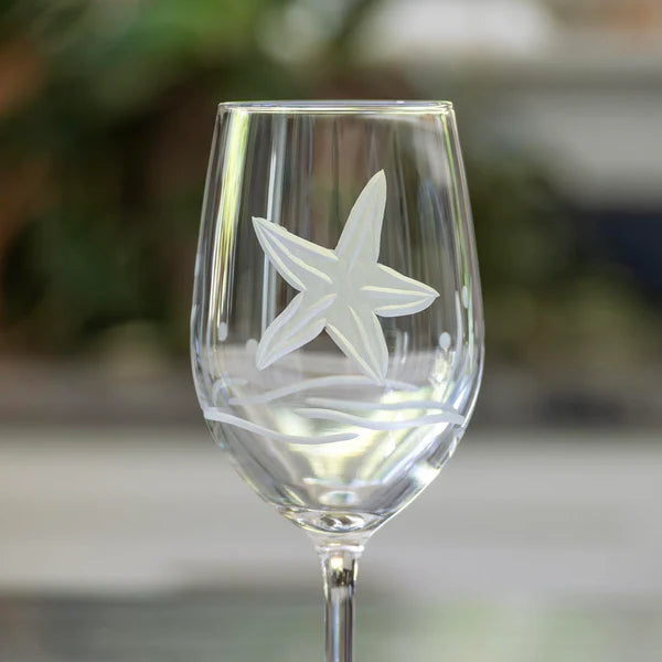 The Spotted Whale Starfish Wine Glass - Thumbnail 5