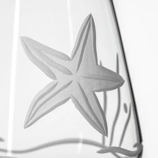 Starfish 18oz Stemless Wine Tumbler Glass | Set of 4   Online Only
