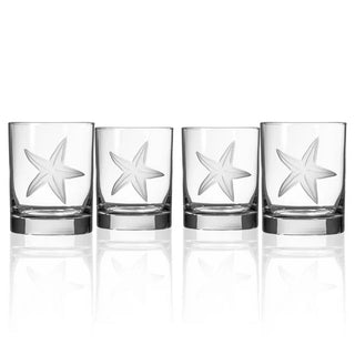Starfish 13oz Double Old Fashioned | Set of 4   Online Only
