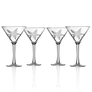Starfish 10oz Martini | Set of 4   Online Only
