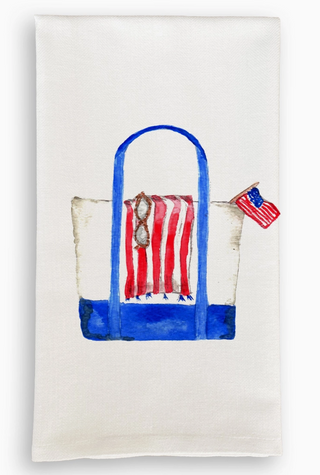 Beach Bag Dishtowel
