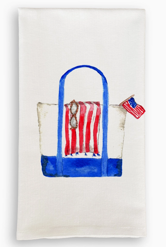 Beach Bag Dishtowel