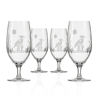 Heron 16oz Footed Iced Tea Glass | Set of 4
