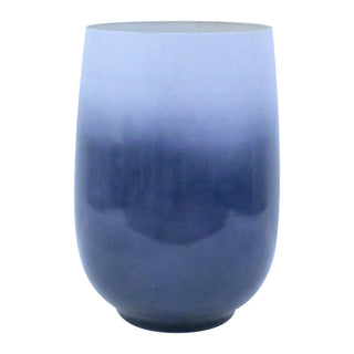 10" Ombre Vase Glass
