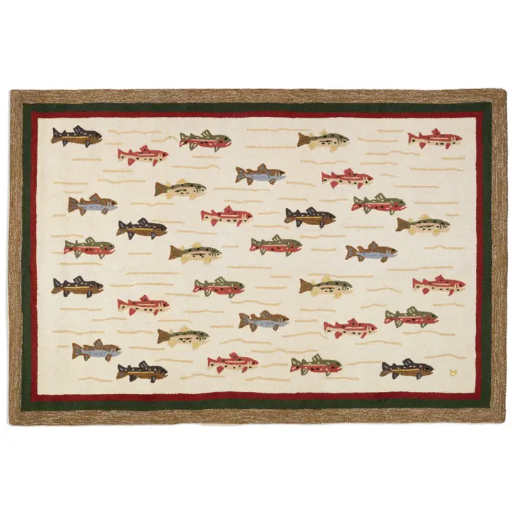 Summer Trout Rug - Online Only