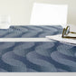 Set of 4 Arc Placemats - Indigo