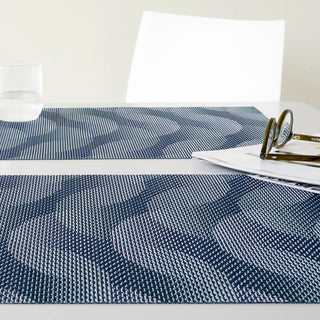 Set of 4 Arc Placemats   Indigo

