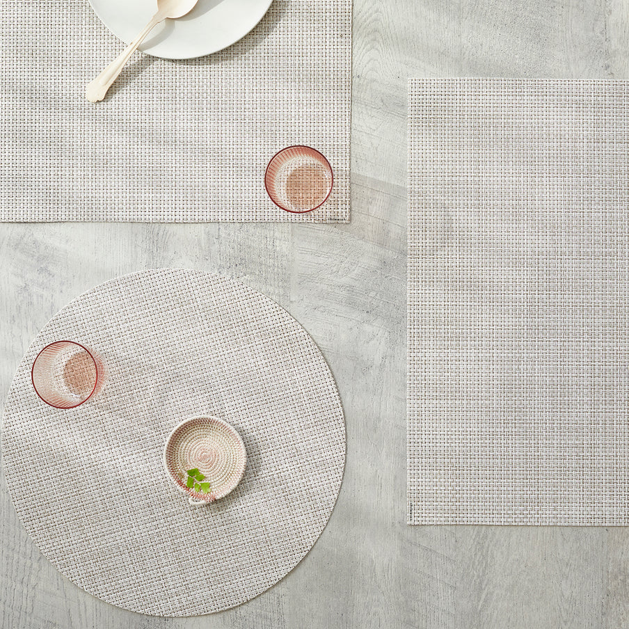 Set of 4 Basketweave Placemats