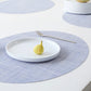 Set of 4 Mini Basketweave Placemats