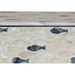 MDF & Capiz Boxes w/ Inlaid Fish, Natural & Charcoal Color - Large