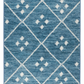 Kota Indigo Machine Washable Rug
