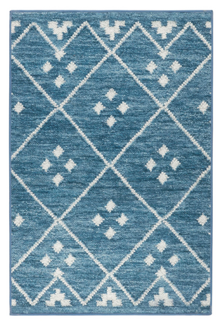Kota Indigo Machine Washable Rug
