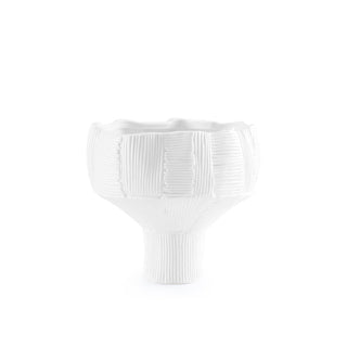 Krissa Small Vase, Blanc de Chine
