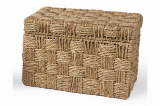 Hanalei Seagrass Boxes with Lids   Large
