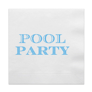 Pool Party Cocktail Paper Napkins

