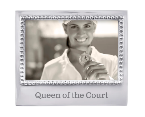 Queen of The Court Beaded 4x6 Frame