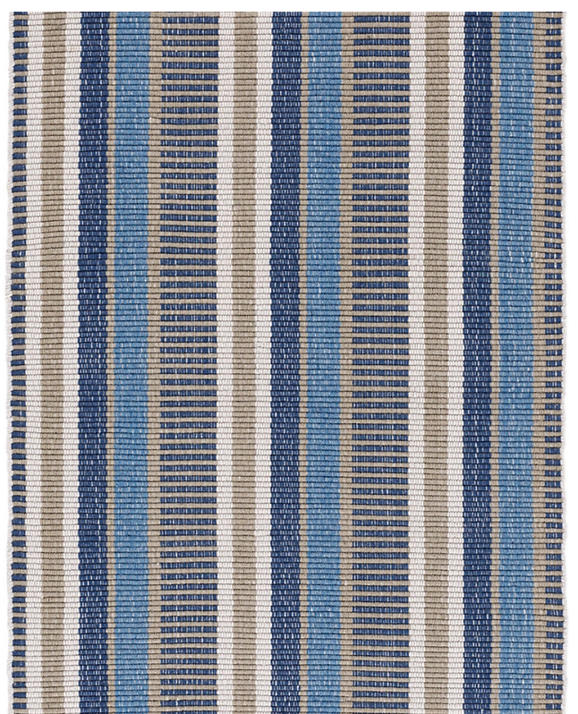 Always Greener Blue/Grey Indoor/Outdoor Rug 2x3